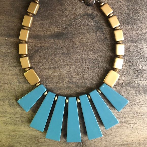 Pono Jewelry - Vintage Pono Painted Wood Necklace Italy